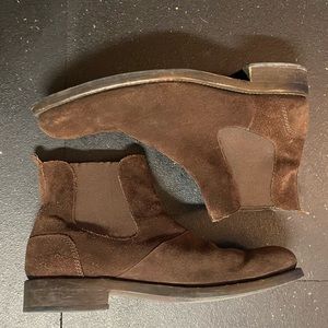 Wolverine 1000 Mile Chelsea Suede Boots Size 11